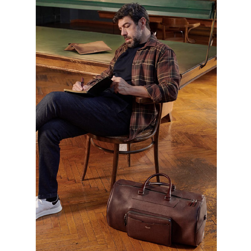 Grained Collection Holdall and Travel Bag