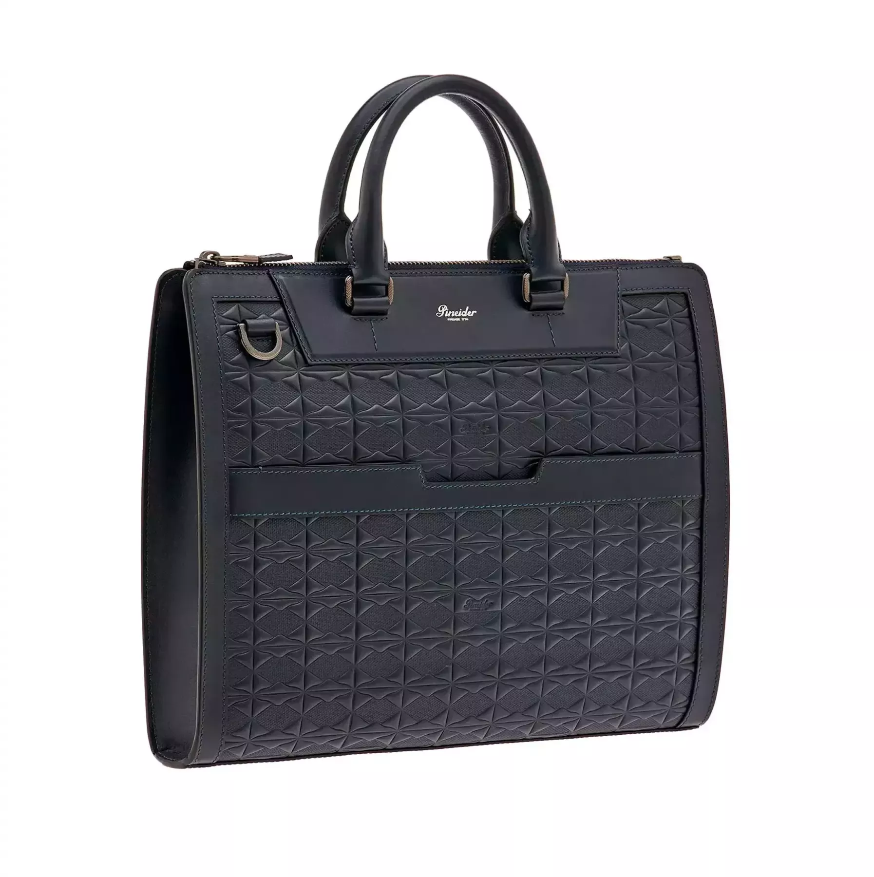 Embossed Empress Collection Slim Briefcase