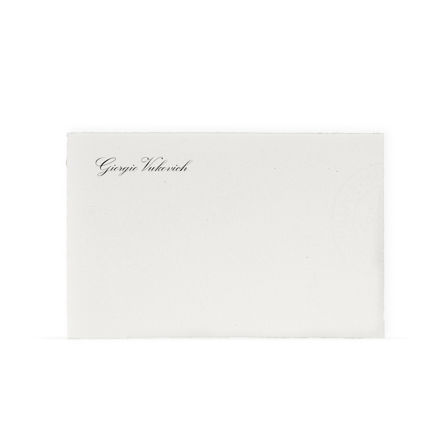 Florentia Corporate Thank you Card