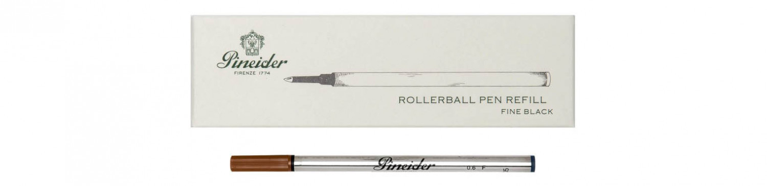 Rollerball refill black - Fine Nib