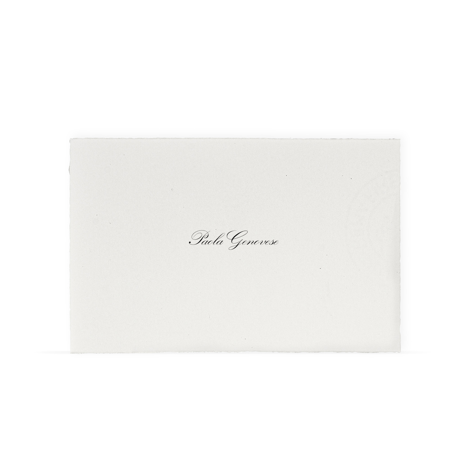 Florentia Centered  Thank you Card