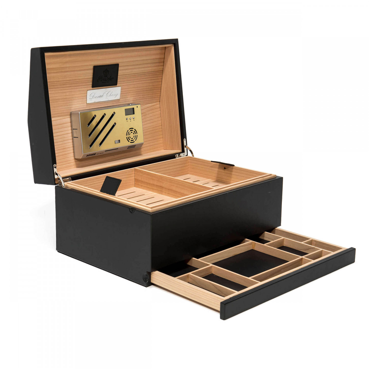  Cigar Humidor Wooden Cigar Leather Cigar Humidor Mini