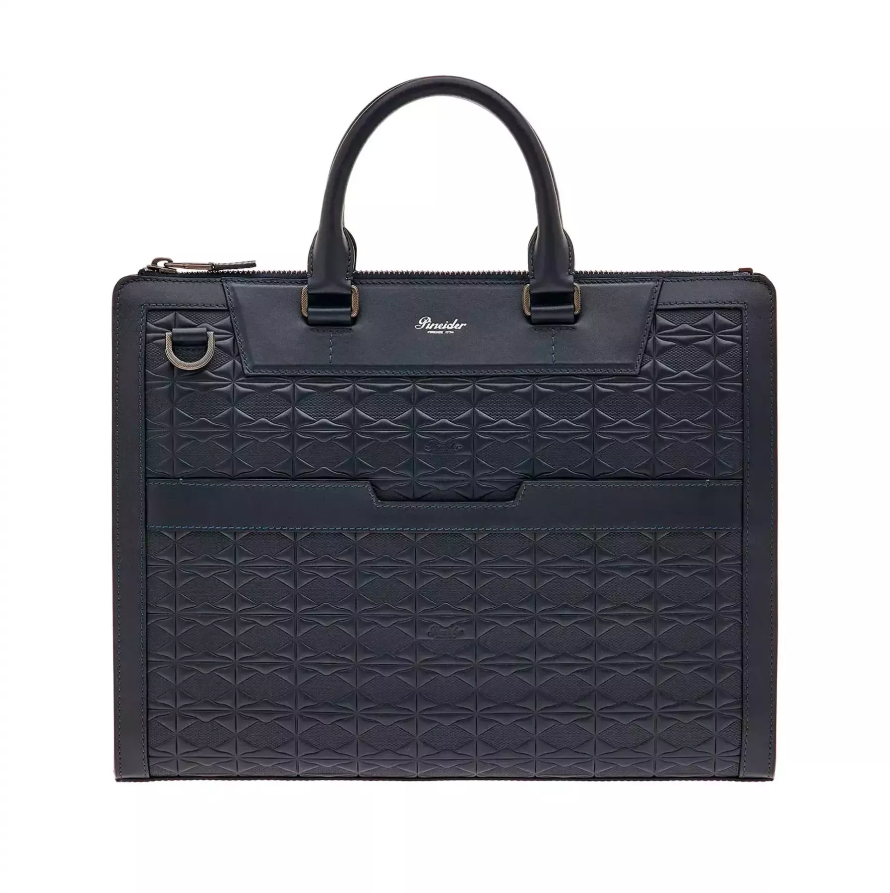 Embossed Empress Collection Slim Briefcase