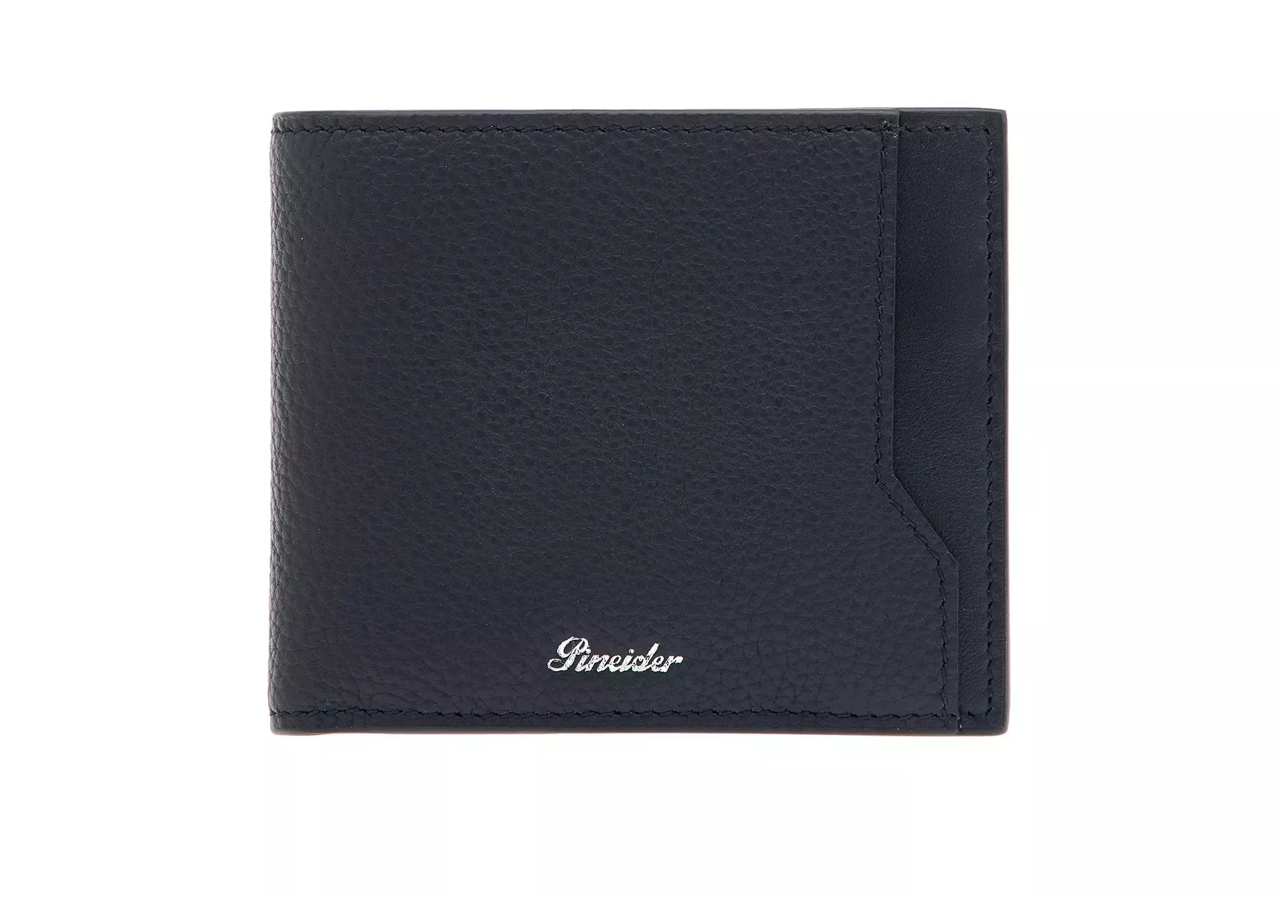 Pineider Bi-Fold Wallet Coin Pocket Collezione Orma in Pelle Oltrarno