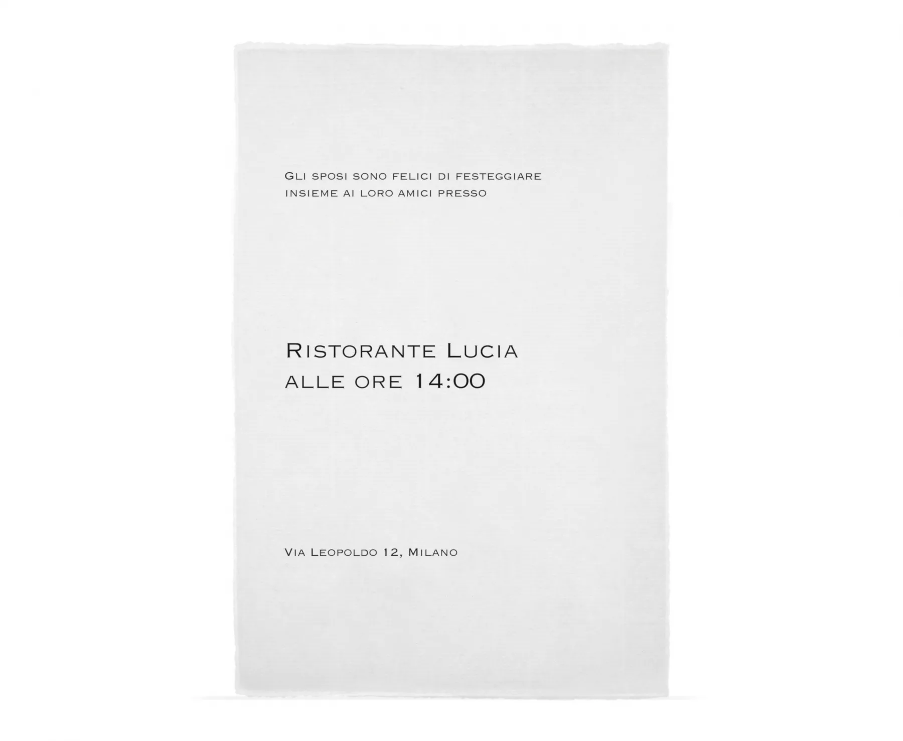 Partecipazione Famiglia Linea Vaticano Raffinata