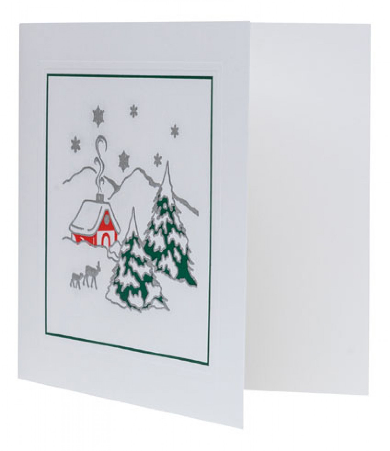 Christmas Box mix cards and envelopes