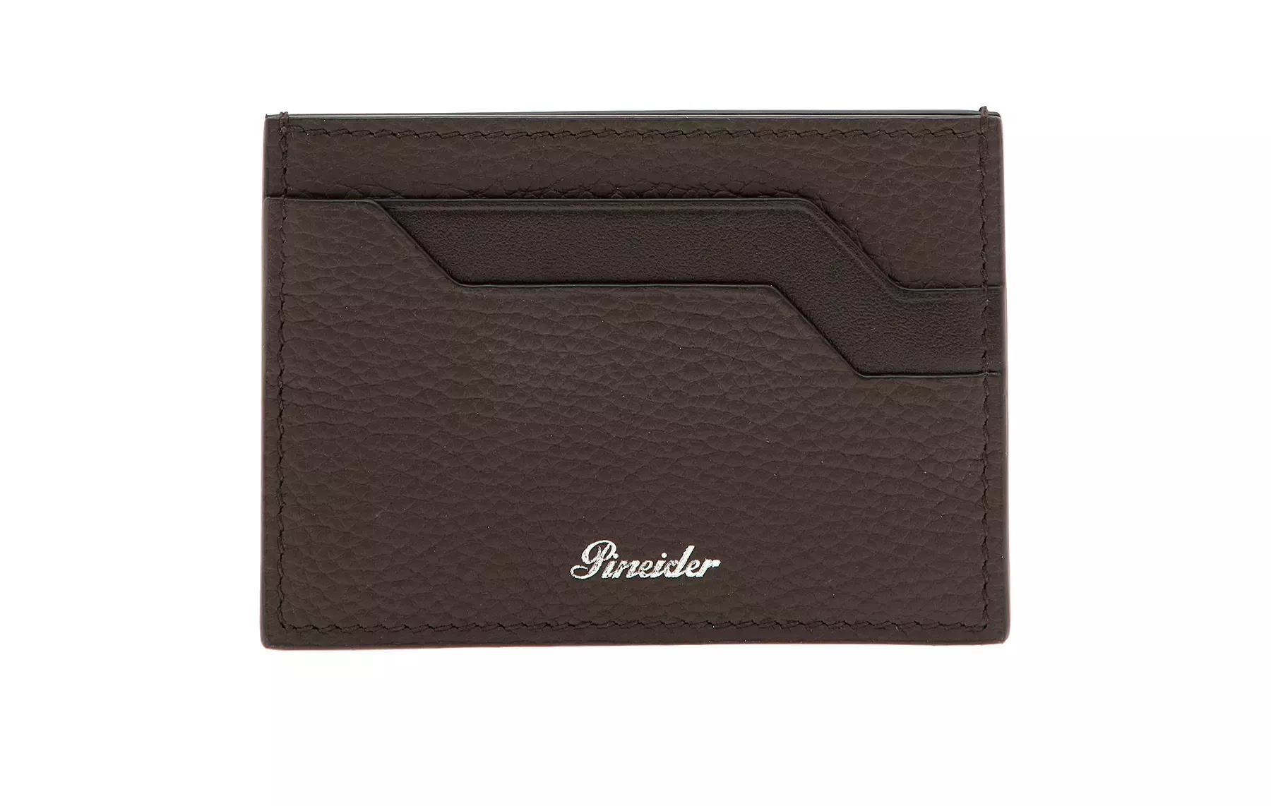 Pineider Card Holder Collezione Orma in Pelle Oltrarno