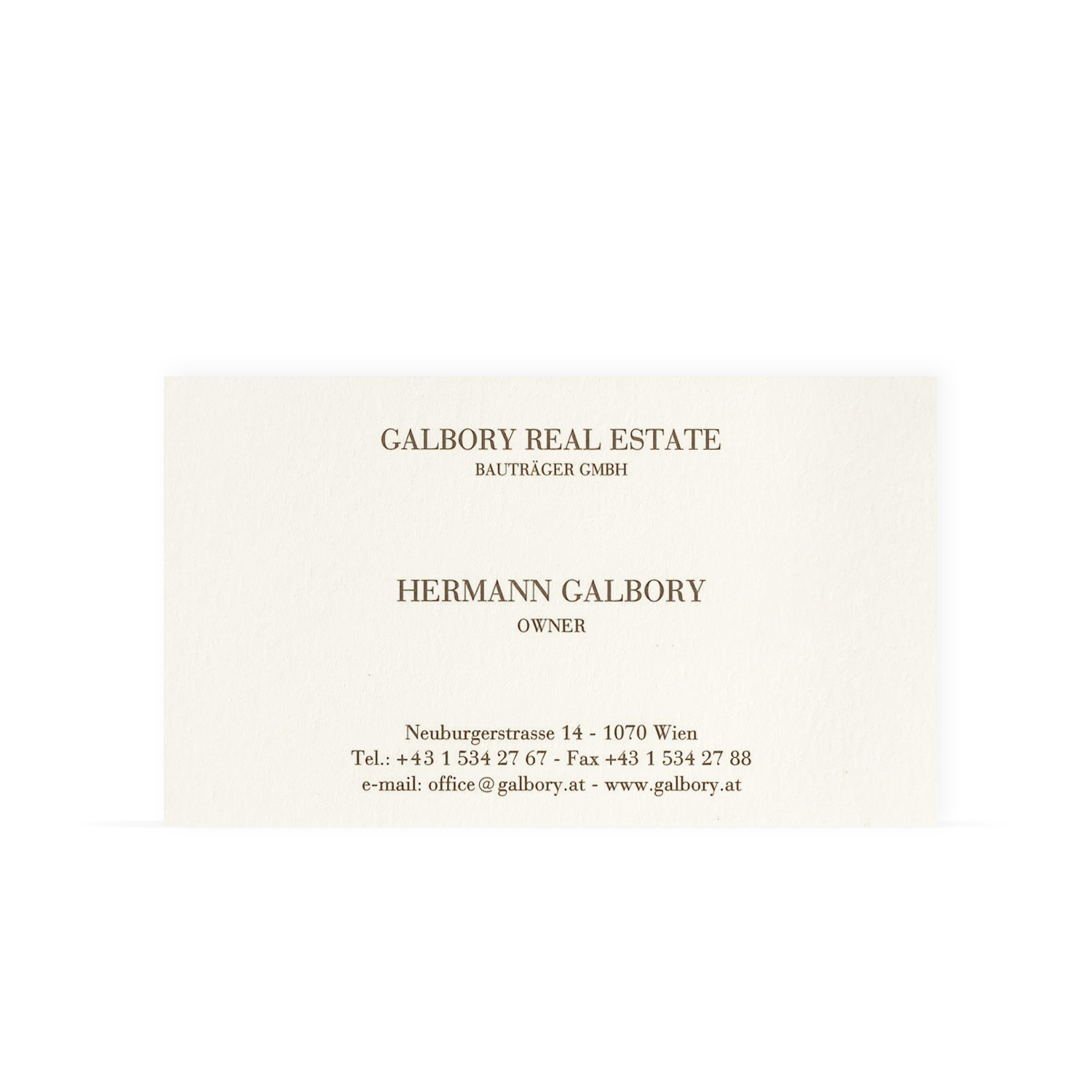 Boston Corporate Business Card