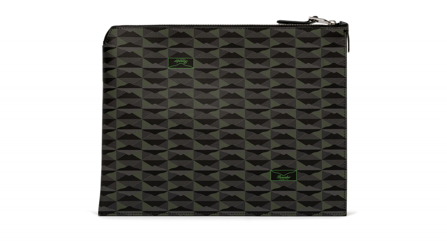 EMPRESS POUCH LARGE BLACK/WHITE