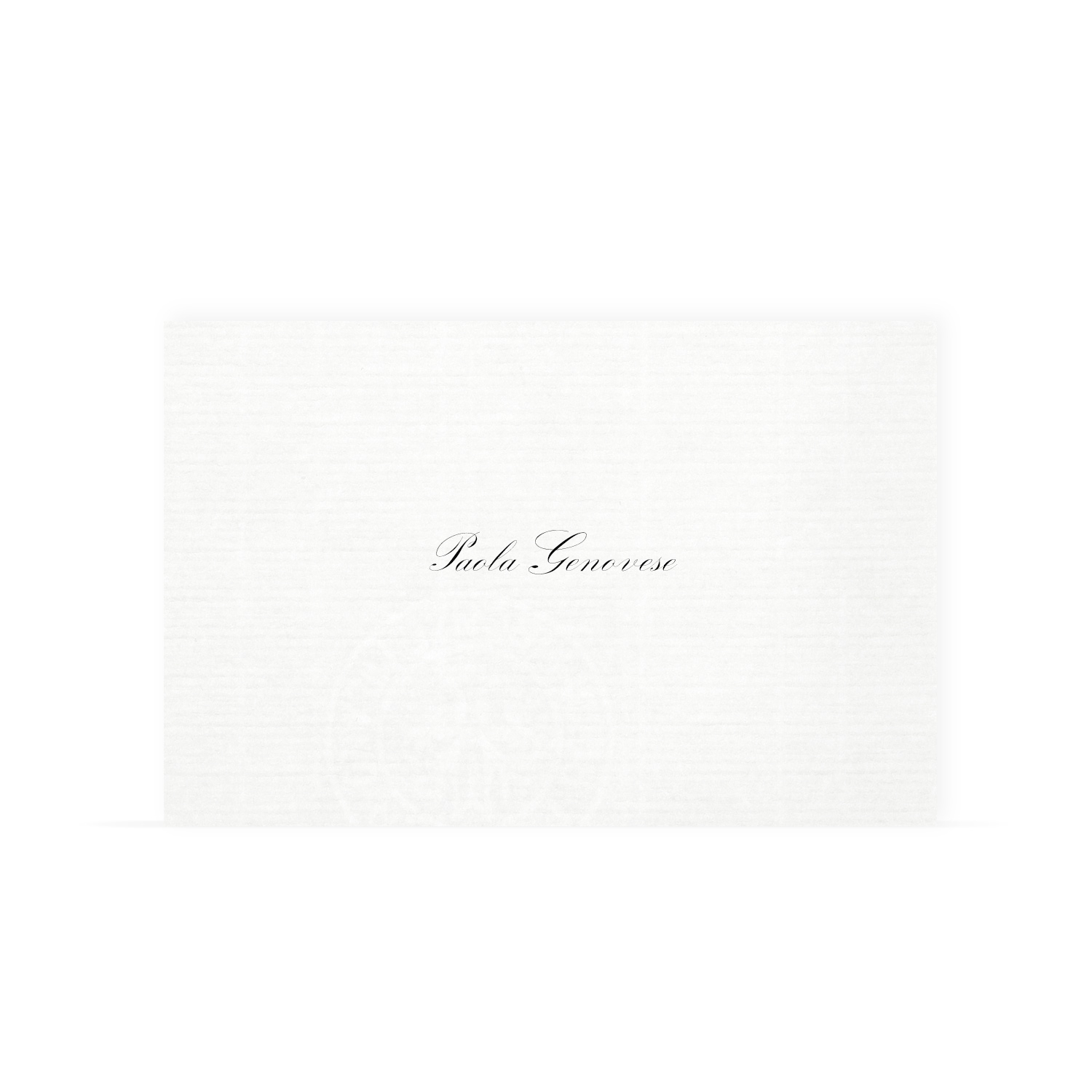 Milano Centered  Thank you Card