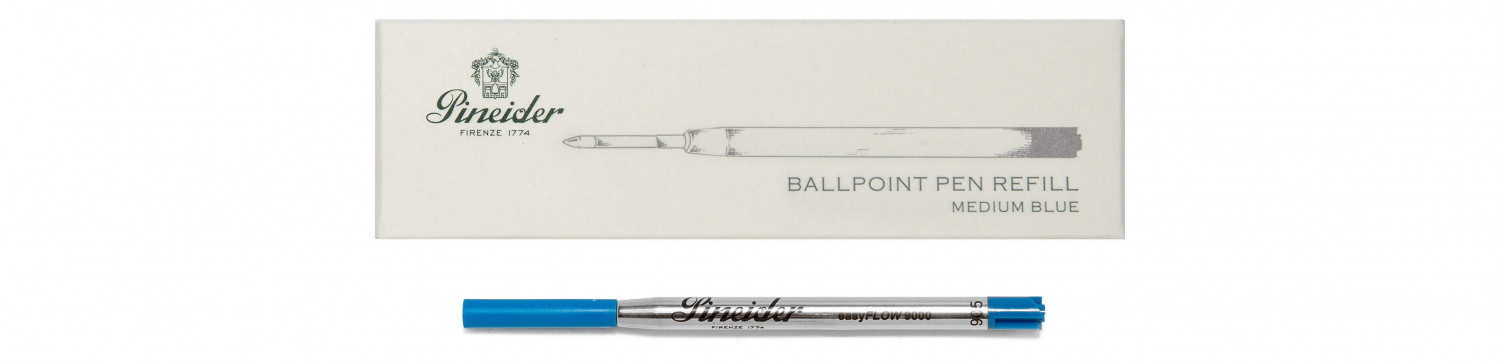 Schneider Express 775 7763 Ballpoint Pen Refill Cartridges Medium ISO 12757-2 H Indelible Ink Pack Of 10 Blue