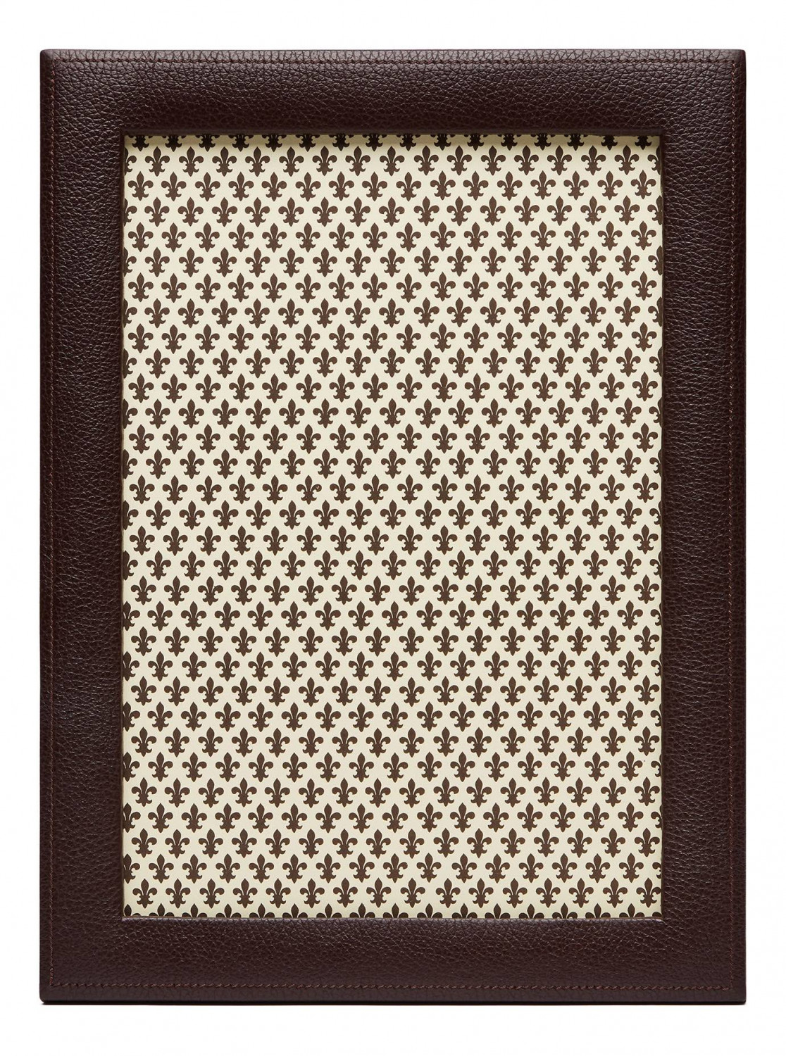 Frame in tumbled leather