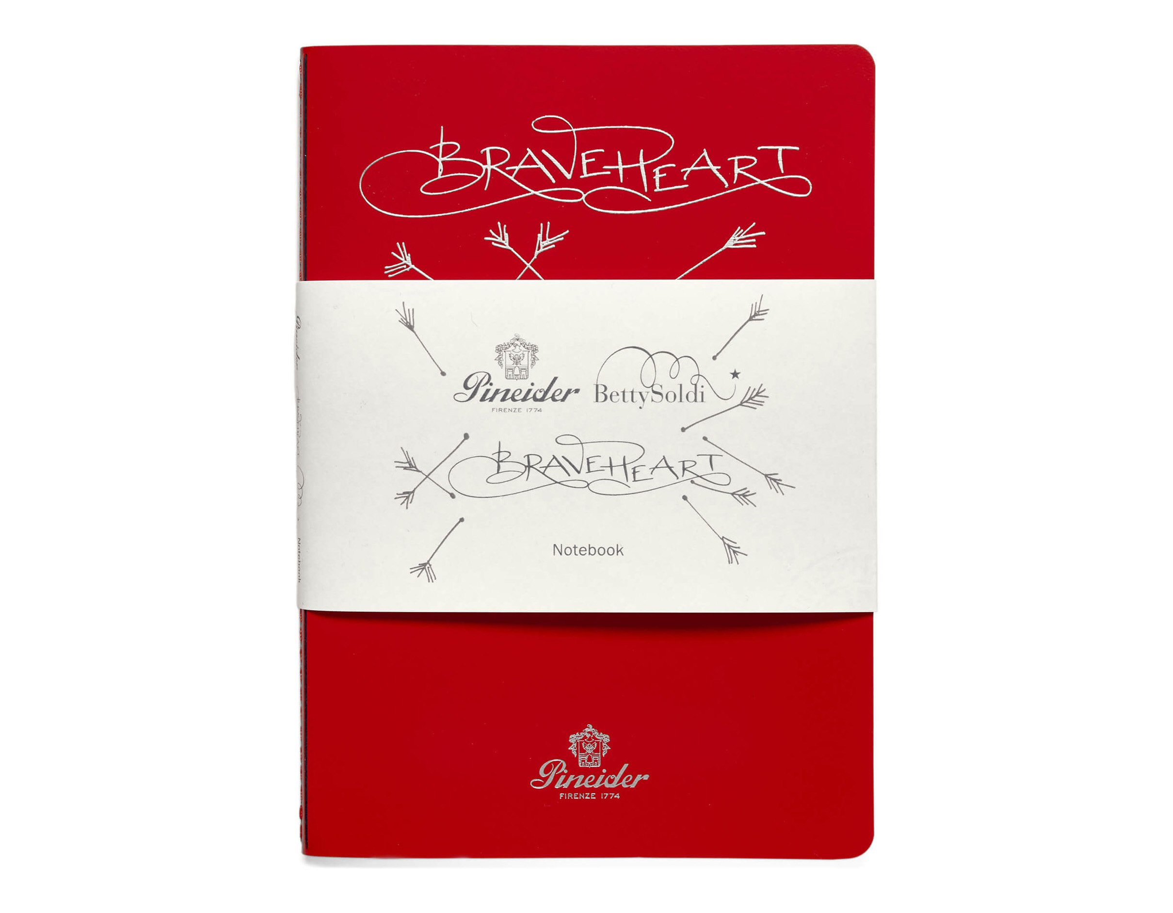 Quaderno Braveheart by Betty Soldi - The courage to say