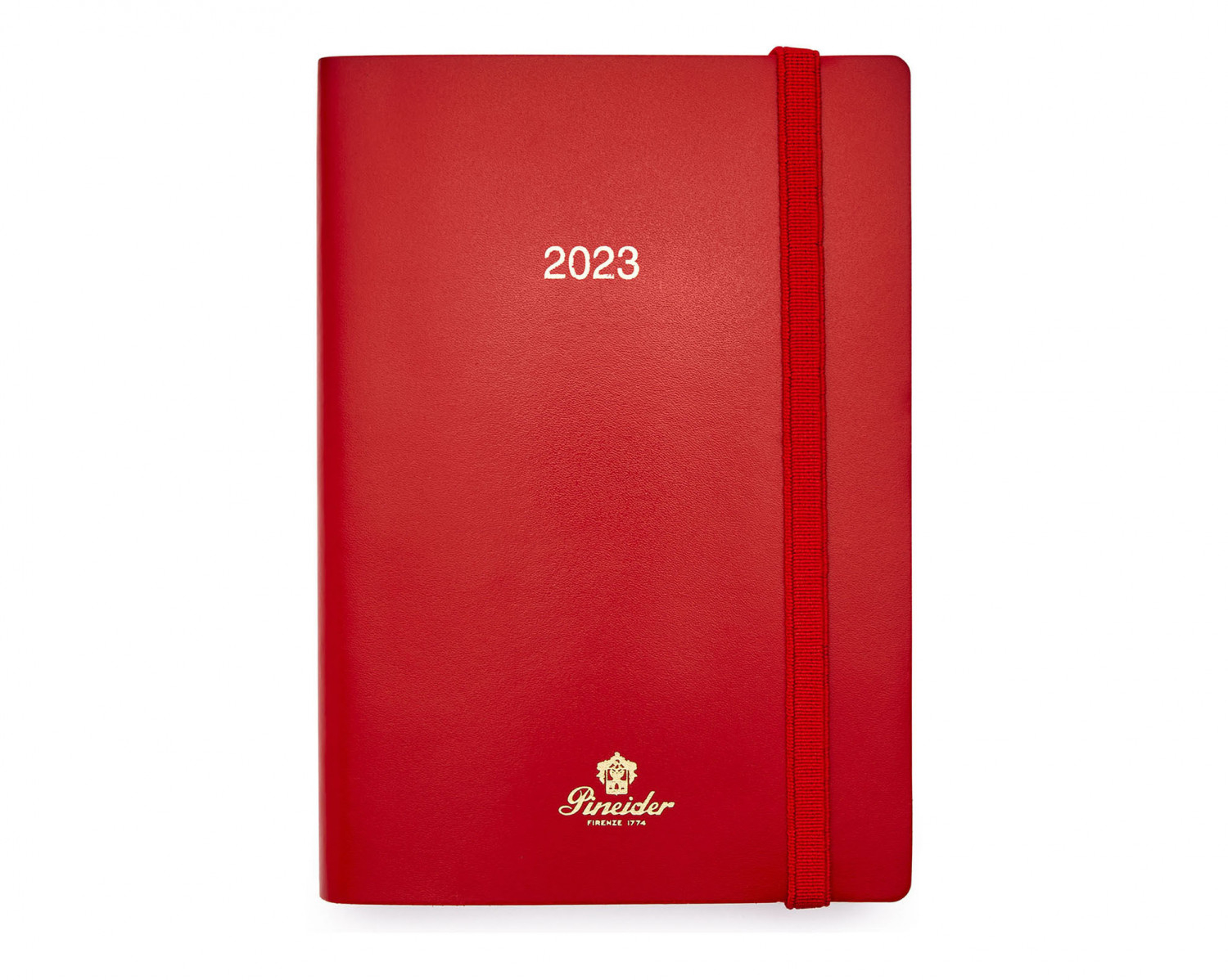 Daily Diary Leather Cover 2023 with band
