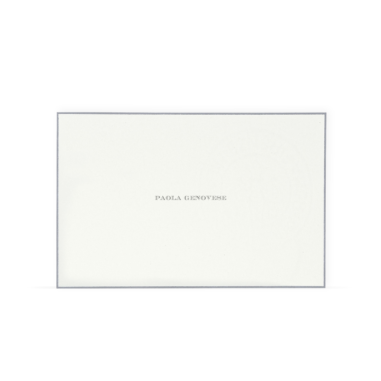 Capri Centered  Thank you Card